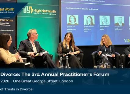 Henry Hickman speaks at the “Trusts in Divorce: The 3rd Annual Practitioner’s Forum”