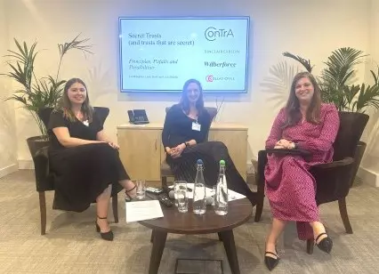 “Can you keep a secret?” Sinclair Gibson hosts first ConTrA seminar of the season