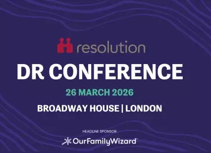 Our Senior Associate and Family Mediator, Xanthy Papageorgiou is representing Sinclair Gibson LLP at today’s Resolution’s Dispute Resolution Conference in London.
